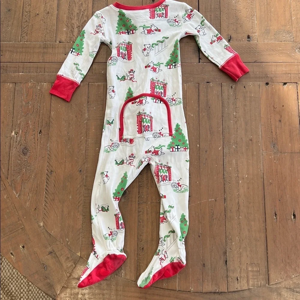 The Beaufort bonnet company Knox night night fireside Christmas footed pajamas